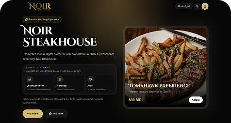 AR Digital Menu case study